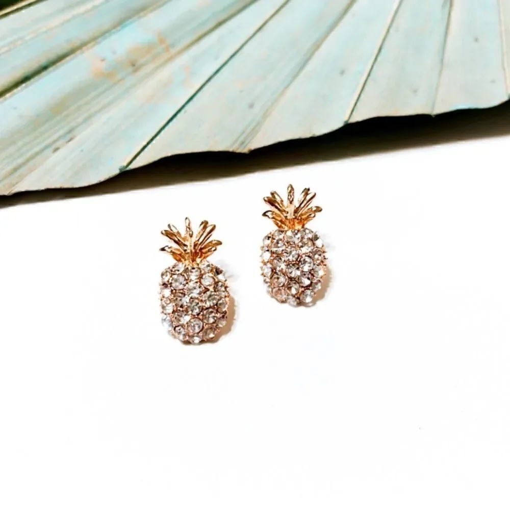 Pineapple earrings #109